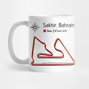 Formula 1 - Bahrain Sakhir Circuit Mug